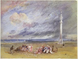 Sabbie di Yarmouth, c.1824-30 da Joseph Mallord William Turner